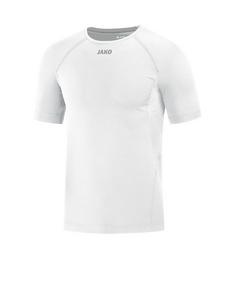 JAKO Compression 2.0 T-Shirt Funktionsshirt Herren weiss