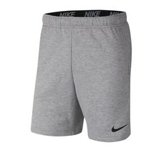 Nike Dri-FIT Fleece Short Sweathose Herren grau