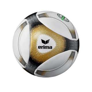 Erima Hybrid Match Spielball Fußball goldweissschwarz