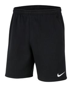 Nike Park 20 Fleece Short Fußballshorts Herren schwarzweiss