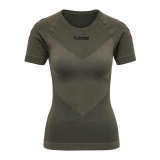 hummel First Seamless T-Shirt Damen T-Shirt Damen khaki