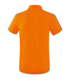 Rückansicht von Erima Squad Poloshirt Poloshirt orangegrau