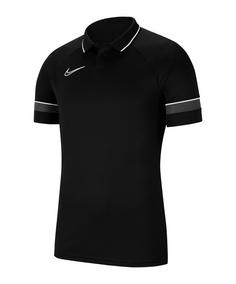 Nike Academy 21 Poloshirt Poloshirt Herren schwarzweissgrau