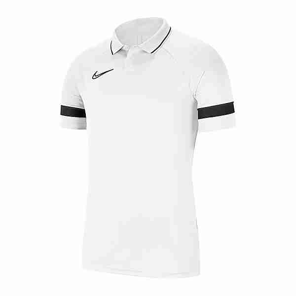 Nike Academy 21 Poloshirt Poloshirt Herren weissschwarz