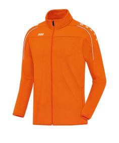 JAKO Classico Freizeitjacke Kids Trainingsjacke Kinder Orange