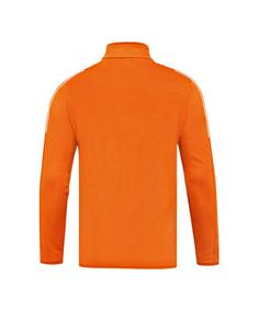 Rückansicht von JAKO Classico Ziptop Funktionssweatshirt Herren Orange