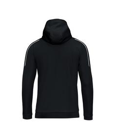 Rückansicht von JAKO Classico Kapuzenjacke Damen Trainingsjacke Damen Schwarz