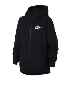 Nike Tech Fleece Kapuzenjacke Jacket Kids Sweatjacke Kinder schwarzweiss