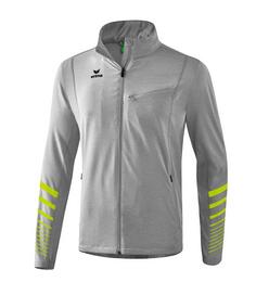 Erima Race Line 2.0 Jacke Running Laufjacke Herren Graugelb