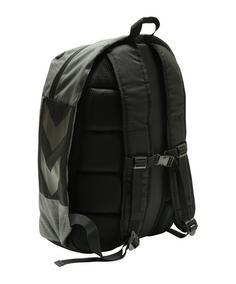 Rückansicht von hummel Urban Laptop Rucksack Backpack Sporttasche grau