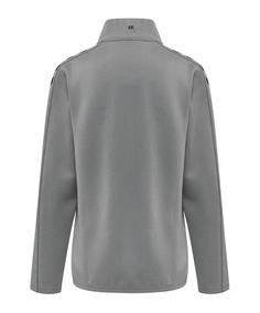 Rückansicht von hummel hmlCORE XK HalfZip Sweatshirt Damen Funktionssweatshirt Damen grau