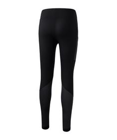 Rückansicht von Erima Leggings Training Damen Laufhose Damen schwarz