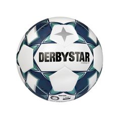 Rückansicht von Derbystar Diamand TT DB v22 Trainingsball Fußball weissblau