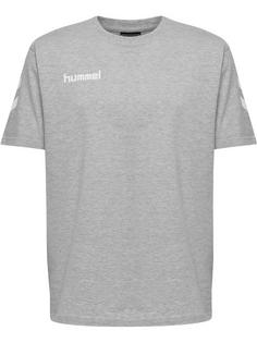 hummel HMLGO COTTON T-SHIRT S/S T-Shirt GREY MELANGE