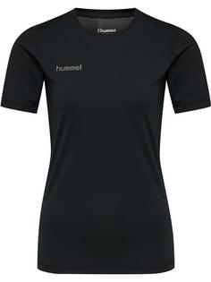 hummel HML FIRST PERFORMANCE WOMEN JERSEY S/S T-Shirt Damen BLACK