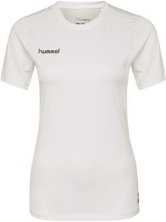 hummel HML FIRST PERFORMANCE WOMEN JERSEY S/S T-Shirt Damen WHITE