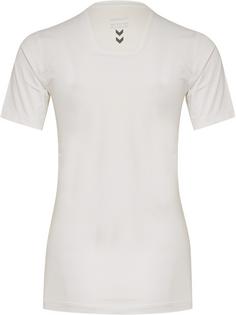 Rückansicht von hummel HML FIRST PERFORMANCE WOMEN JERSEY S/S T-Shirt Damen WHITE