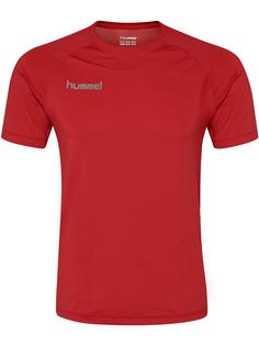 hummel HML FIRST PERFORMANCE JERSEY S/S T-Shirt Herren TRUE RED