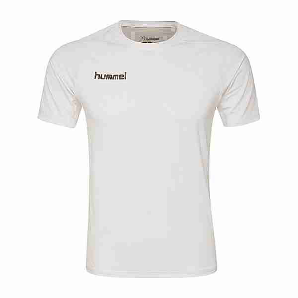 hummel HML FIRST PERFORMANCE JERSEY S/S T-Shirt Herren WHITE