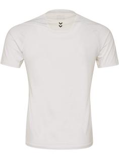 Rückansicht von hummel HML FIRST PERFORMANCE JERSEY S/S T-Shirt Herren WHITE
