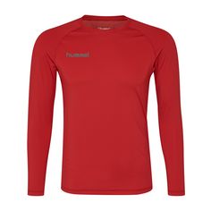 hummel HML FIRST PERFORMANCE JERSEY L/S T-Shirt Herren TRUE RED