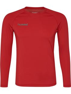 hummel HML FIRST PERFORMANCE JERSEY L/S T-Shirt Herren TRUE RED