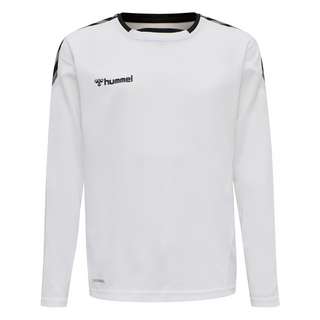 hummel hmlAUTHENTIC KIDS POLY JERSEY L/S T-Shirt Kinder WHITE