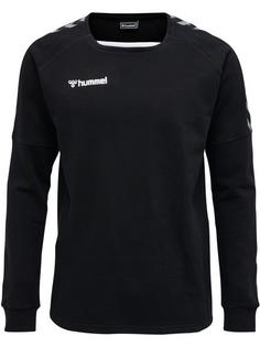 hummel hmlAUTHENTIC TRAINING SWEAT Funktionssweatshirt Herren BLACK/WHITE
