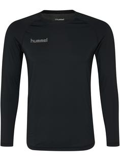 hummel HML FIRST PERFORMANCE KIDS JERSEY L/S T-Shirt Kinder BLACK