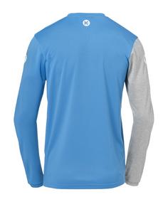 Rückansicht von Kempa Core 2.0 Sweatshirt Funktionssweatshirt Herren blaugrau