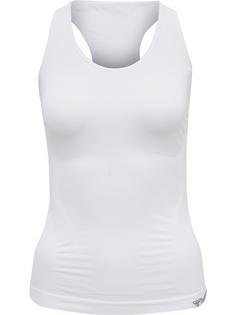 hummel hmlTIF SEAMLESS TOP T-Shirt Damen WHITE