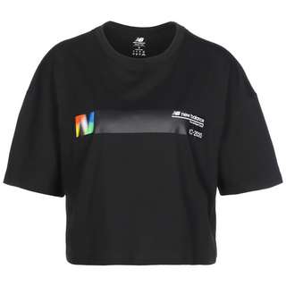 NEW BALANCE Sport Style Optiks Short T-Shirt Damen schwarz