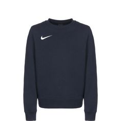 Nike Park 20 Fleece Crew Funktionssweatshirt Kinder dunkelblau / weiß