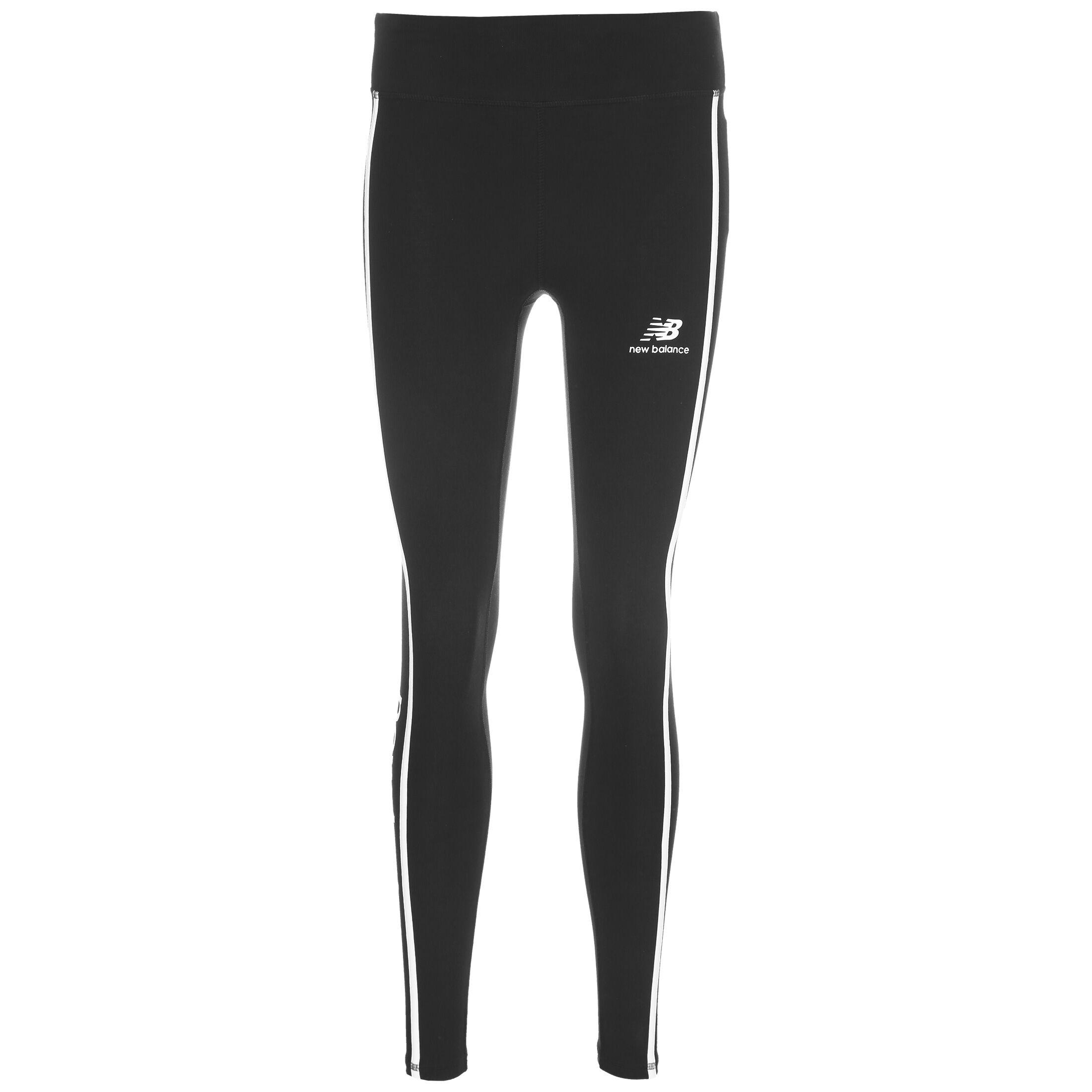 NEW BALANCE Athletic Amplified Trainingshose Damen schwarz / weiß im