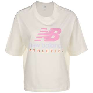 NEW BALANCE Athletics Amplified T-Shirt Damen blau