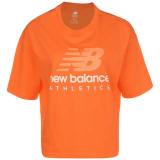 NEW BALANCE Athletics Amplified T-Shirt Damen orange / weiß