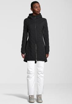 Rückansicht von RH+ 5 Elements Hybrid 3/4 Hoody Parka Damen black-dark grey melange
