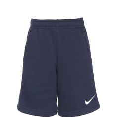Nike Park 20 Fleece Fußballshorts Kinder dunkelblau / weiß