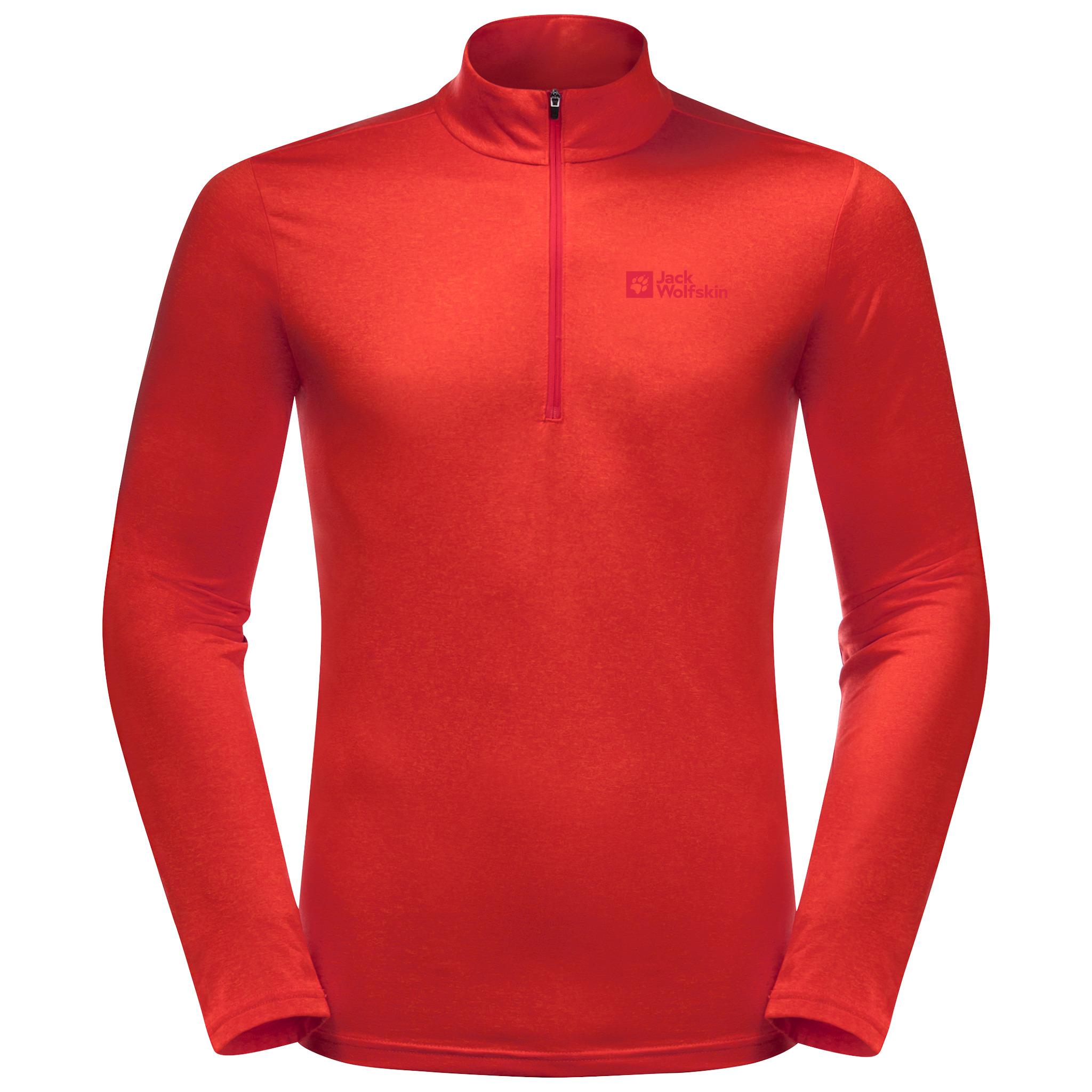 Jack Wolfskin SKY THERMAL HZ M Funktionsshirt Herren adrenaline red