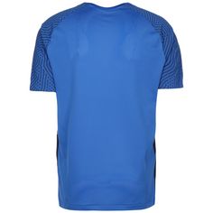 Rückansicht von Nike Strike II Fußballtrikot Herren blau / dunkelblau