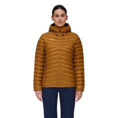 Rückansicht von Mammut Albula Hooded Kunstfaserjacke Damen cheetah