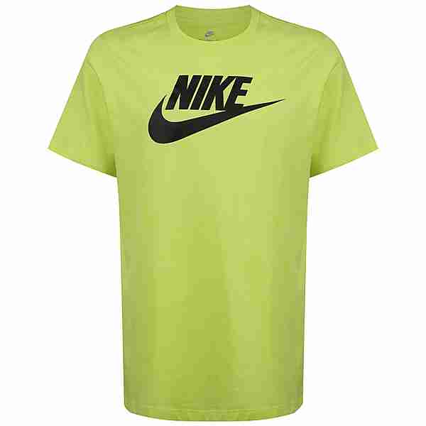 Nike Sportswear T-Shirt Herren neongelb / schwarz