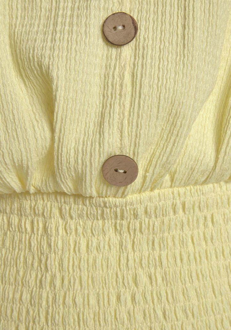 Lascana Lascana V-Shirt V-Shirt Damen - pastellgelb - 0 | SportScheck