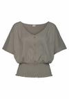 Lascana V-Shirt V-Shirt Damen - khaki