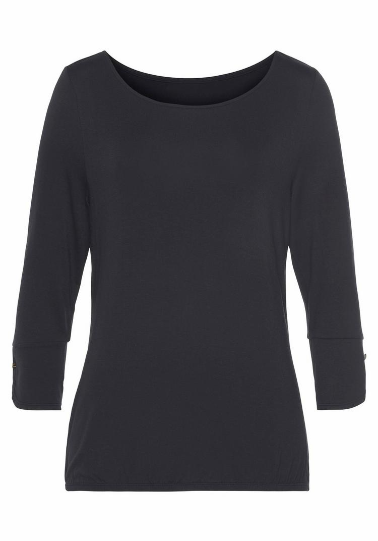 Vivance Vivance 3/4-Arm-Shirt Longshirt Damen - navy - 0 | SportScheck