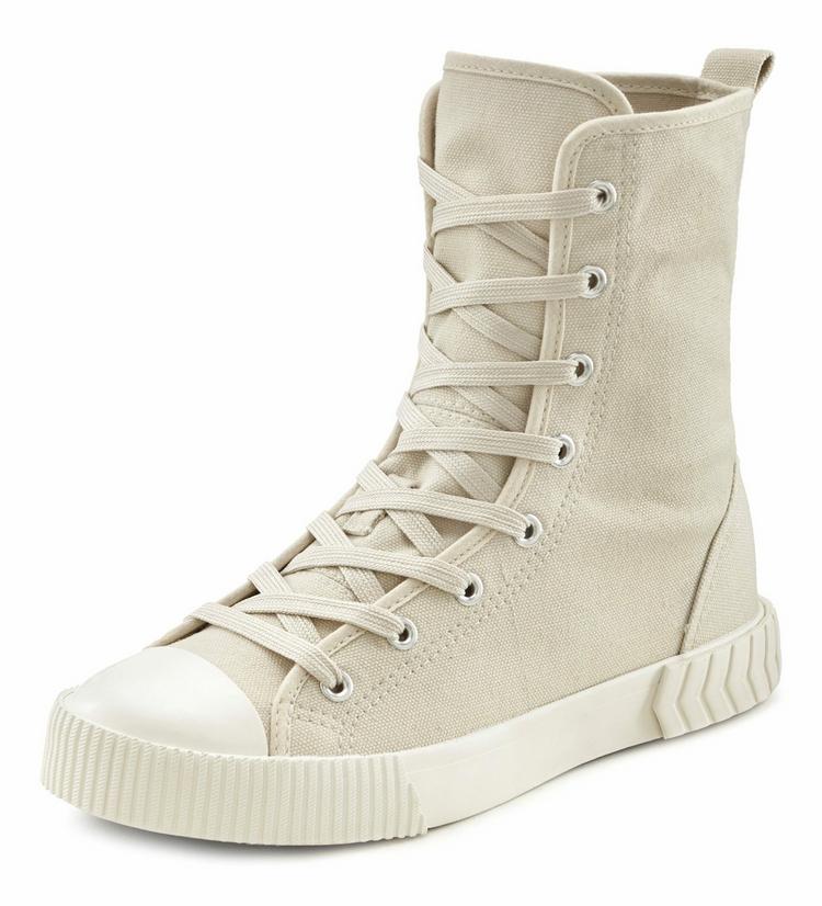 Lascana Lascana Stiefelette Boots Damen - beige - 1 | SportScheck