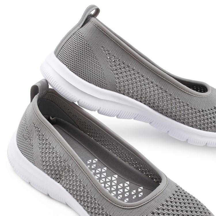 Lascana Lascana Ballerina Barefoot Schuhe Damen - grau - 1 | SportScheck