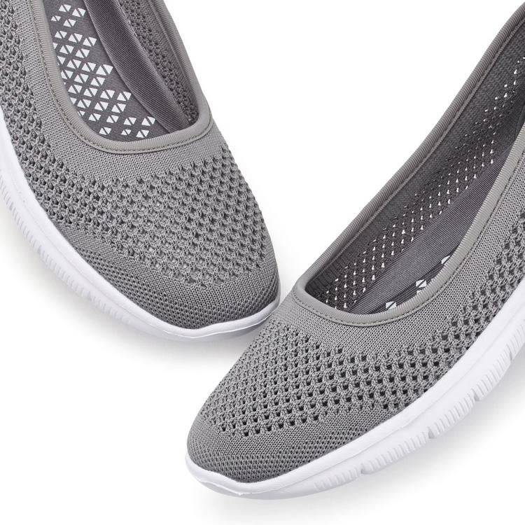 Lascana Lascana Ballerina Barefoot Schuhe Damen - grau - 2 | SportScheck