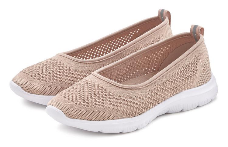 Lascana Lascana Ballerina Barefoot Schuhe Damen - ros&eacute; - 0 | SportScheck