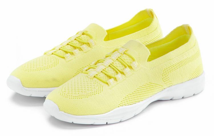 Lascana Lascana Sneaker Sneaker Damen - hellgelb - 0 | SportScheck